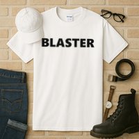 Blaster 1980's Arm Wrestling Nostalgia Humour Tall T-Shirt
