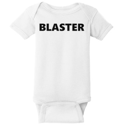 Blaster 1980's Arm Wrestling Nostalgia Humour Baby Bodysuit