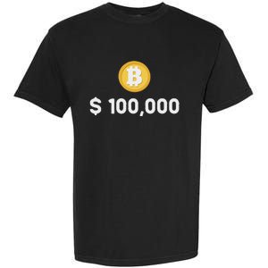 Bitcoin 100000 $ Bitcoin 100k Bitcoin Hodler And Holder Garment-Dyed Heavyweight T-Shirt