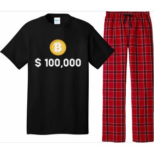 Bitcoin 100000 $ Bitcoin 100k Bitcoin Hodler And Holder Pajama Set