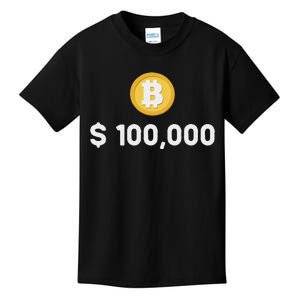 Bitcoin 100000 $ Bitcoin 100k Bitcoin Hodler And Holder Kids T-Shirt