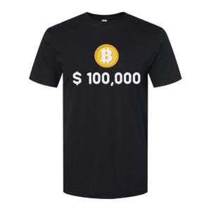 Bitcoin 100000 $ Bitcoin 100k Bitcoin Hodler And Holder Softstyle CVC T-Shirt