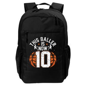 Basketball 10th Birthday 10 Years Old Basketballer Daily Commute Backpack