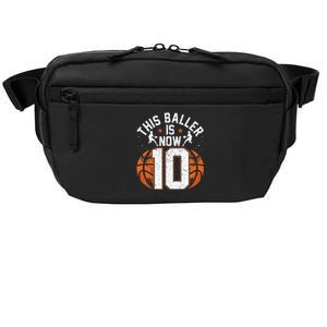 Basketball 10th Birthday 10 Years Old Basketballer Crossbody Pack