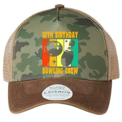 Bowling 12th Birthday Legacy Tie Dye Trucker Hat