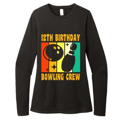 Bowling 12th Birthday Womens CVC Long Sleeve Shirt