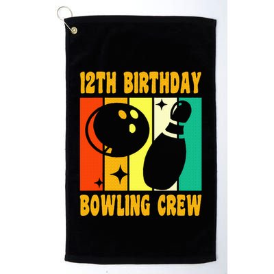 Bowling 12th Birthday Golf Towel