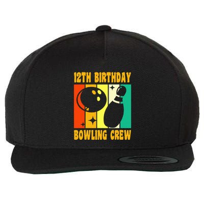 Bowling 12th Birthday Wool Snapback Cap