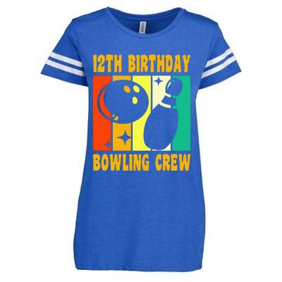 Bowling 12th Birthday Enza Ladies Jersey Football T-Shirt