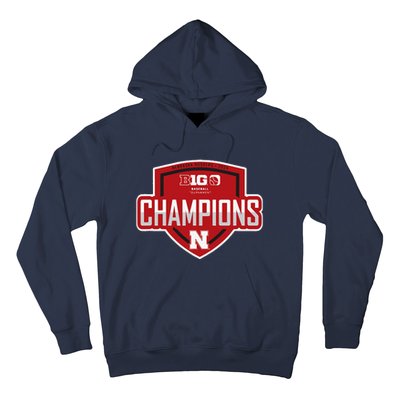 Big 10 Champs 2024 Baseball Locker Room Hoodie