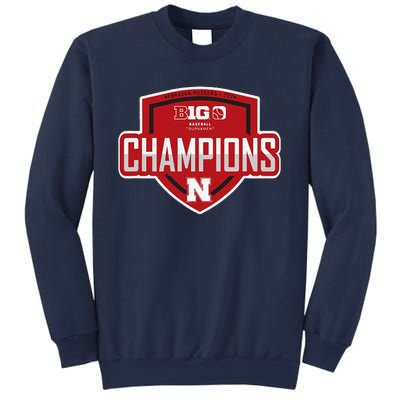 Big 10 Champs 2024 Baseball Locker Room Sweatshirt