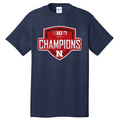 Big 10 Champs 2024 Baseball Locker Room Tall T-Shirt