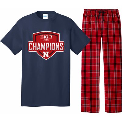 Big 10 Champs 2024 Baseball Locker Room Pajama Set