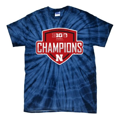 Big 10 Champs 2024 Baseball Locker Room Tie-Dye T-Shirt