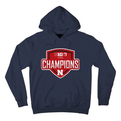 Big 10 Champs 2024 Baseball Locker Room Tall Hoodie