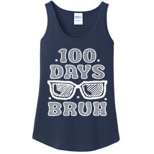 Bruh 100 Days Of School 100th Day Of School Sunglasses Ladies Essential Tank