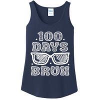 Bruh 100 Days Of School 100th Day Of School Sunglasses Ladies Essential Tank