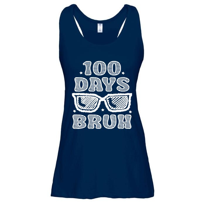 Bruh 100 Days Of School 100th Day Of School Sunglasses Ladies Essential Flowy Tank