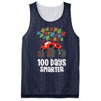 Boys 100th Day Of School Monster Truck 100 Smarter Mesh Reversible Basketball Jersey Tank