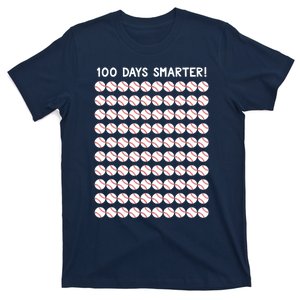 Baseball 100th Day Of School For Boy 100 Days T-Shirt