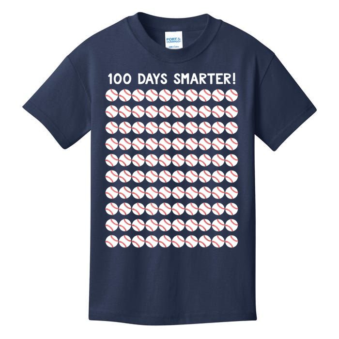 Baseball 100th Day Of School For Boy 100 Days Kids T-Shirt