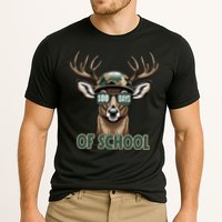 Bucked 100 Days Of School Deer Student 100th Day Cooling Performance Crew T-Shirt
