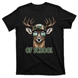 Bucked 100 Days Of School Deer Student 100th Day T-Shirt