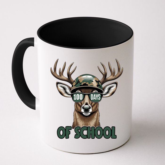 Bucked 100 Days Of School Deer Student 100th Day Mug