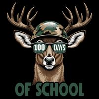 Bucked 100 Days Of School Deer Student 100th Day Mug