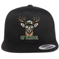 Bucked 100 Days Of School Deer Student 100th Day Flatbill Hat