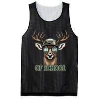 Bucked 100 Days Of School Deer Student 100th Day Mesh Reversible Basketball Jersey Tank