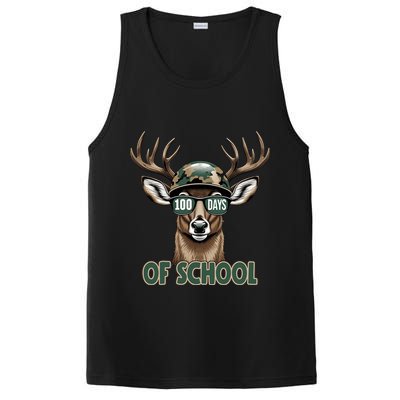 Bucked 100 Days Of School Deer Student 100th Day PosiCharge Competitor Tank