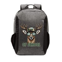 Bucked 100 Days Of School Deer Student 100th Day Vector Backpack