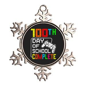 Boys 100th Day of School Complete Video Game Students Metallic Star Ornament