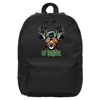 Bucked 100 Days Of School Deer Student100th Day 16 in Basic Backpack