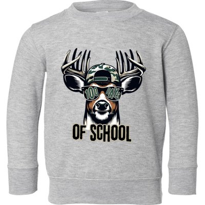 Boy 100 Day Buck Toddler Sweatshirt