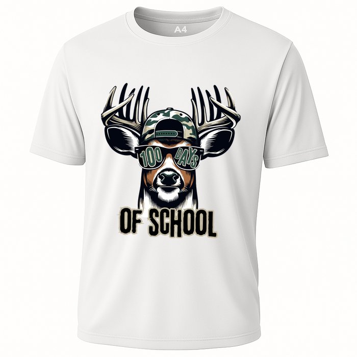 Boy 100 Day Buck Cooling Performance Crew T-Shirt