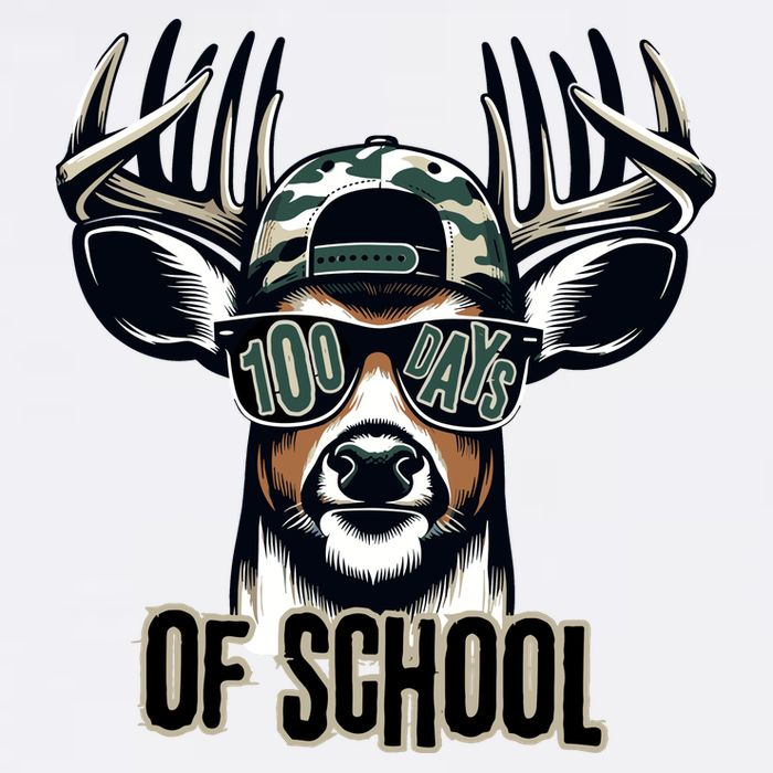 Boy 100 Day Buck Cooling Performance Crew T-Shirt