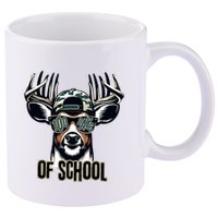Boy 100 Day Buck 11oz C Handle Ceramic Mug