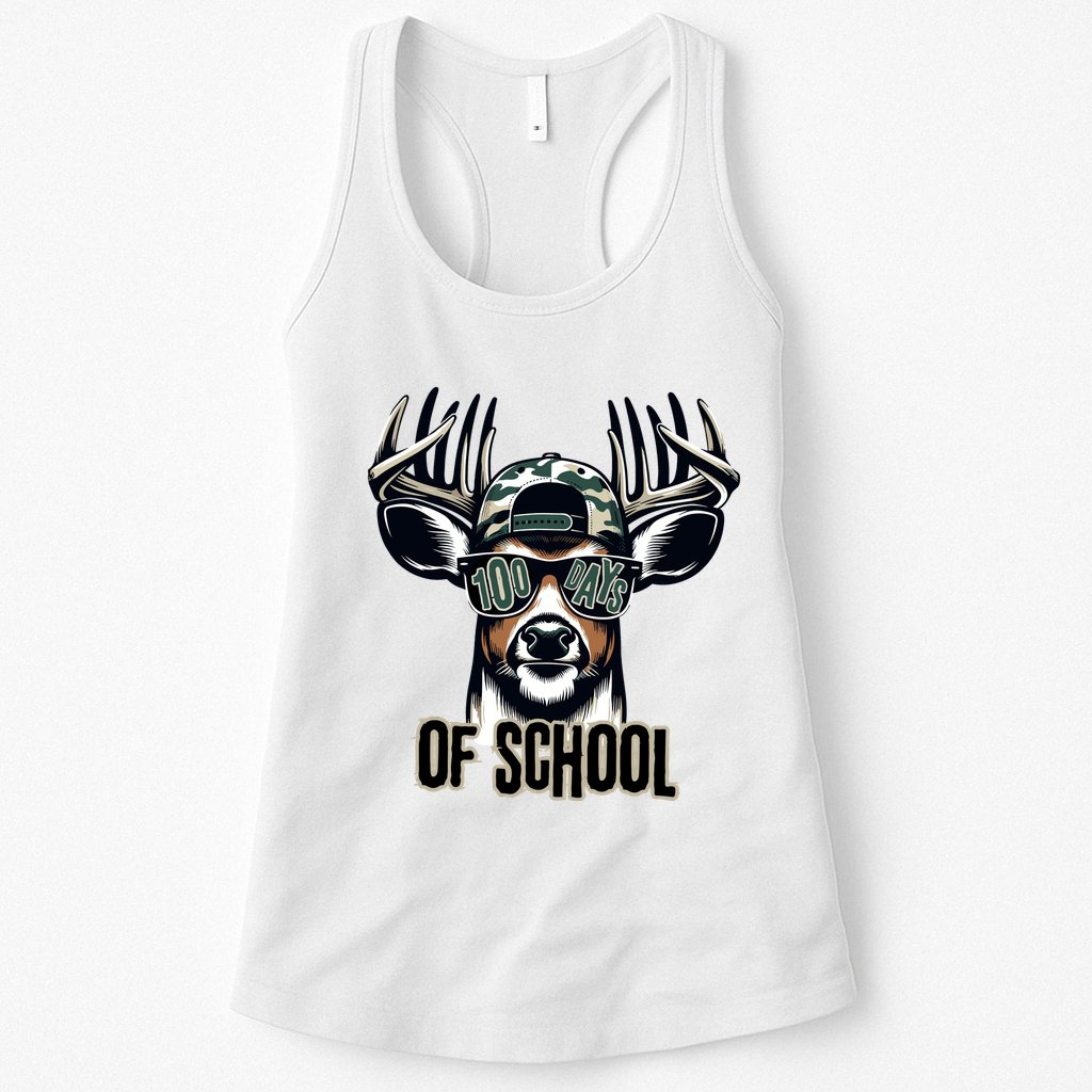 Boy 100 Day Buck Womens Tank Top