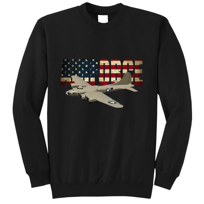 B 17 Flying Fortress B17 Bomber Sweatshirt