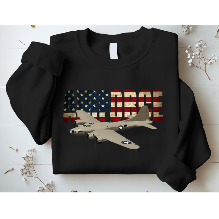 B 17 Flying Fortress B17 Bomber Sweatshirt