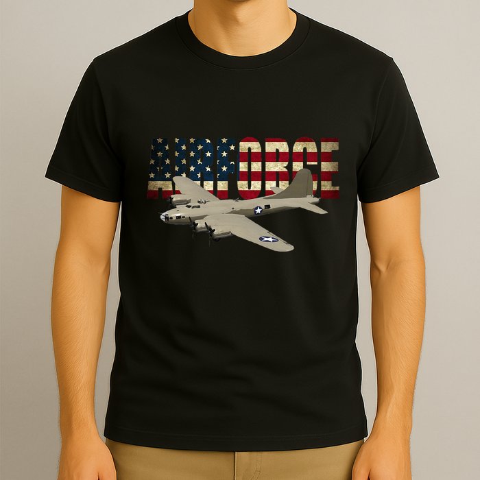 B 17 Flying Fortress B17 Bomber T-Shirt