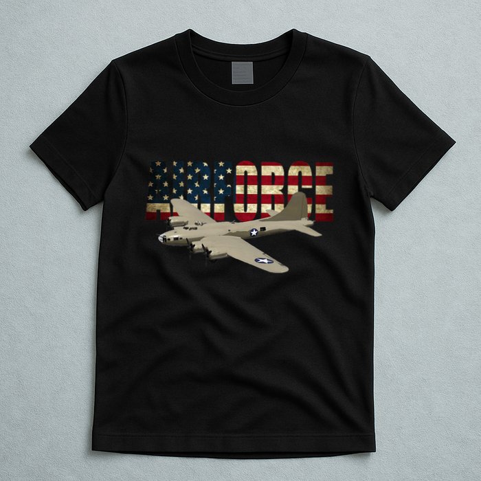 B 17 Flying Fortress B17 Bomber T-Shirt