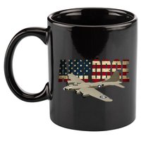 B 17 Flying Fortress B17 Bomber 11oz C Handle Ceramic Mug