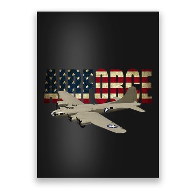 B 17 Flying Fortress B17 Bomber Poster