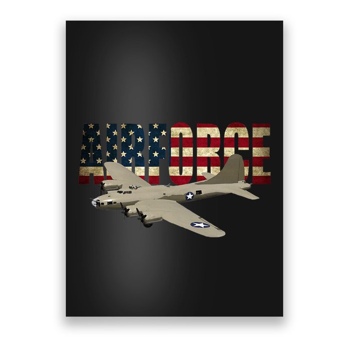 B 17 Flying Fortress B17 Bomber Poster