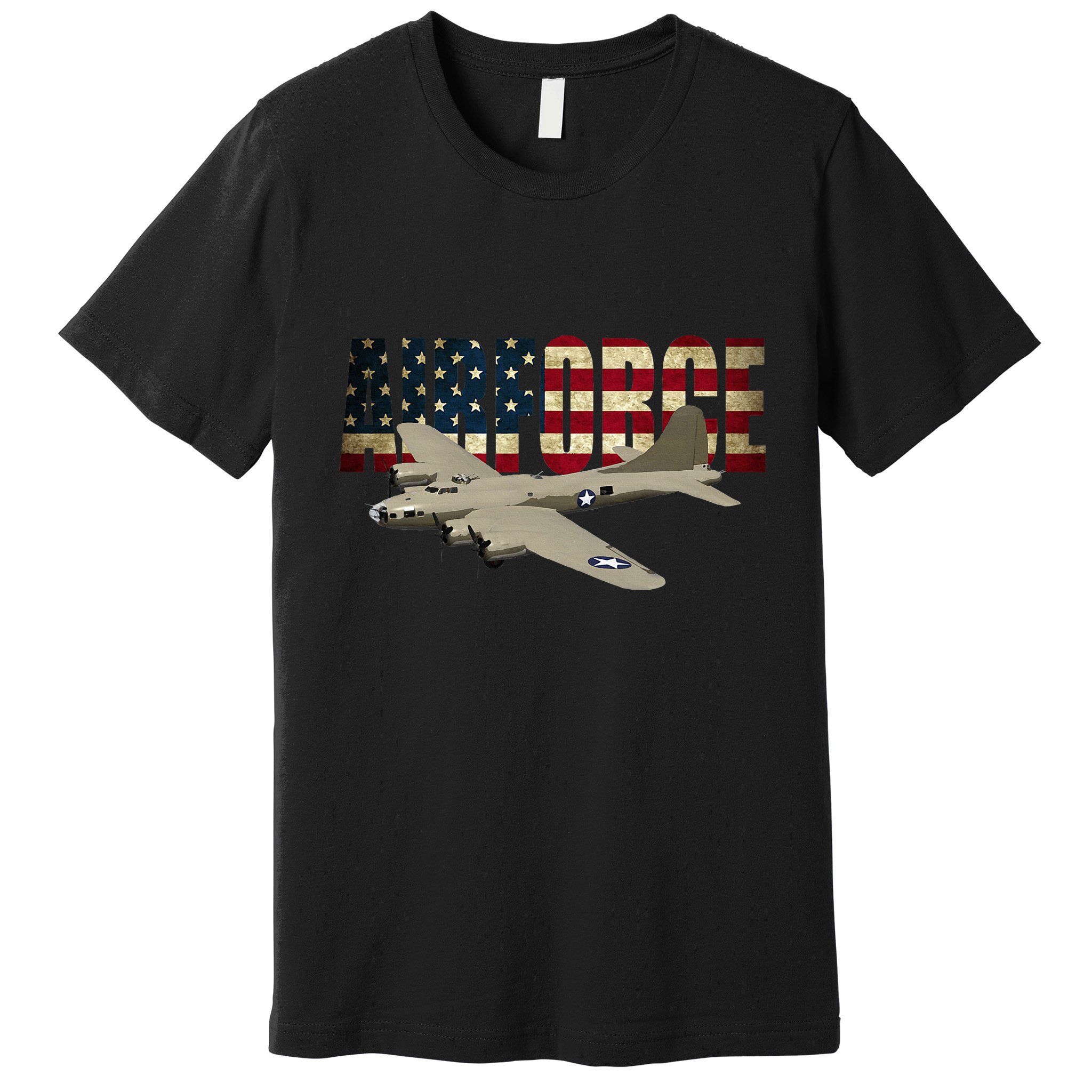 B 17 Flying Fortress B17 Bomber Premium T-Shirt