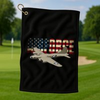 B 17 Flying Fortress B17 Bomber Golf Towel