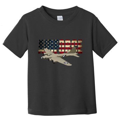 B 17 Flying Fortress B17 Bomber Toddler T-Shirt